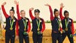 The U.S. women's gymnastics team (Aly Raisman, Madison