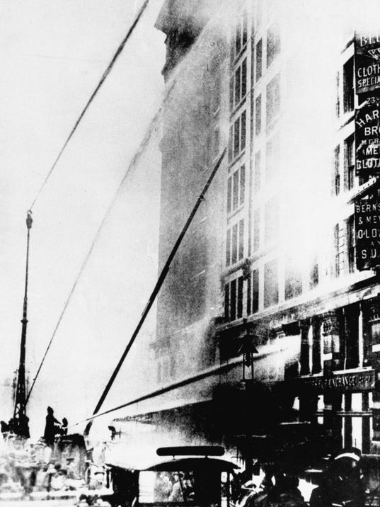 AP TRIANGLE FIRE REMEMBERED A FILE USA NY