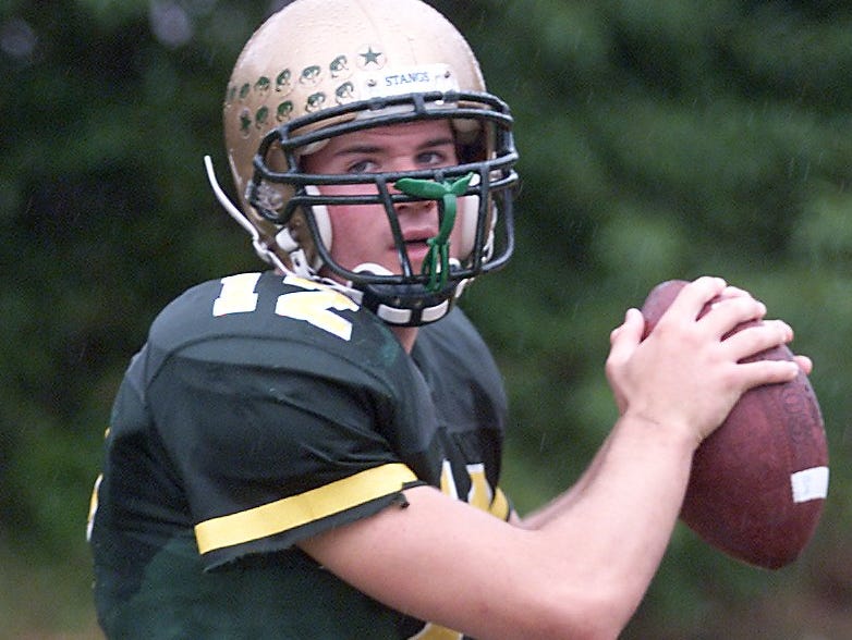 Brick Memorial quarterback Brian Boland in 2001.