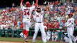 July 6: Bryce Harper celebrates his first-inning home