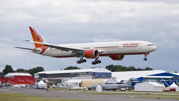 This image provided by Boeing shows an Air India 777-300ER