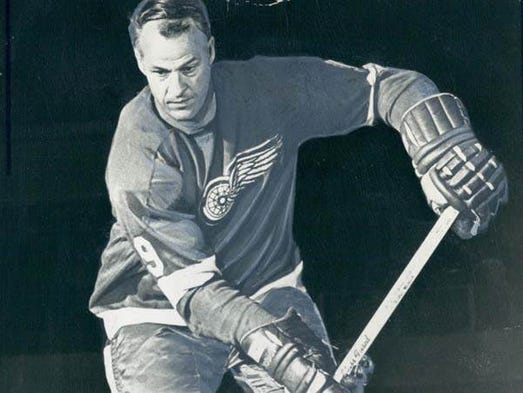 Gordie Howe, Detroit Red Wings 1969-1970.