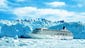 Like its sister, the Crystal Symphony has a globetrotting itinerary that takes it annually from Europe to Asia to the USA. Here, a shot of the ship in Alaska's Glacier Bay.