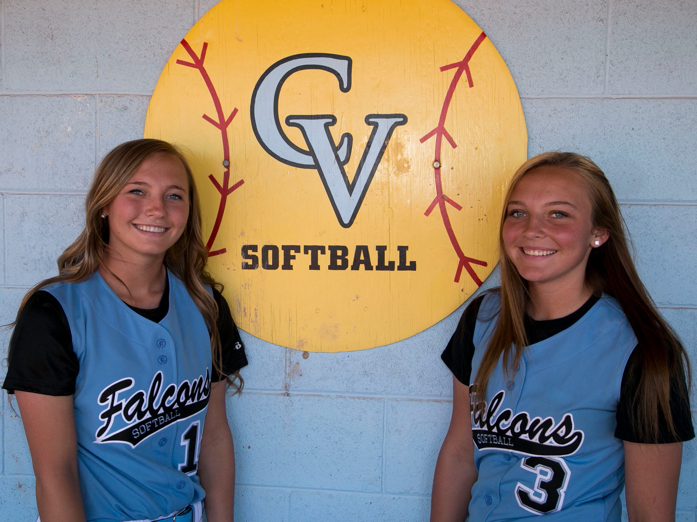 Canyon View's Shontae Clark and Shaycie Clark having been playing softball since they were eight years old and have been playing alongside each other ever since.