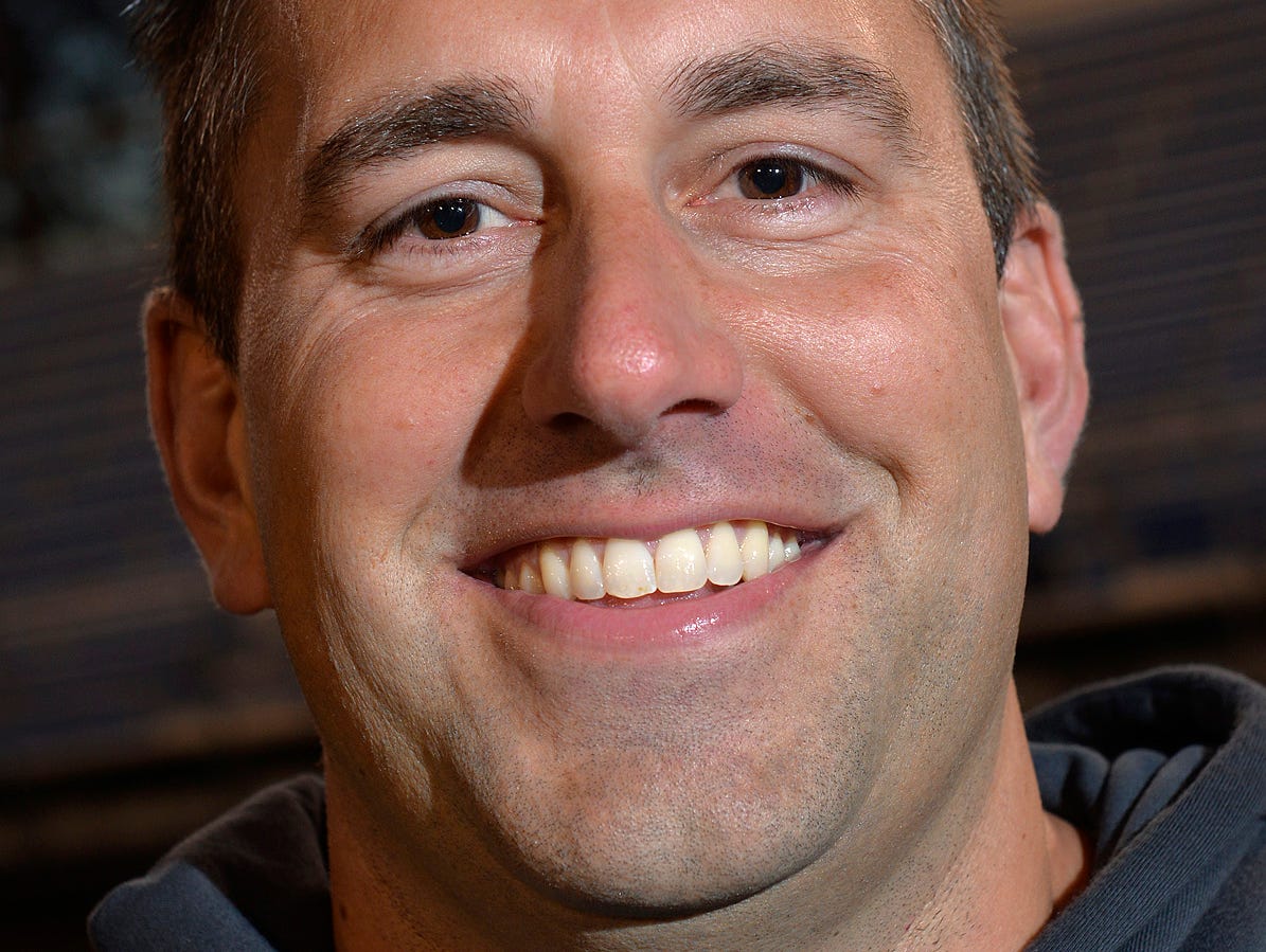 Corey Stanger, former Becker quarterback, photographed Nov. 9, 2015.