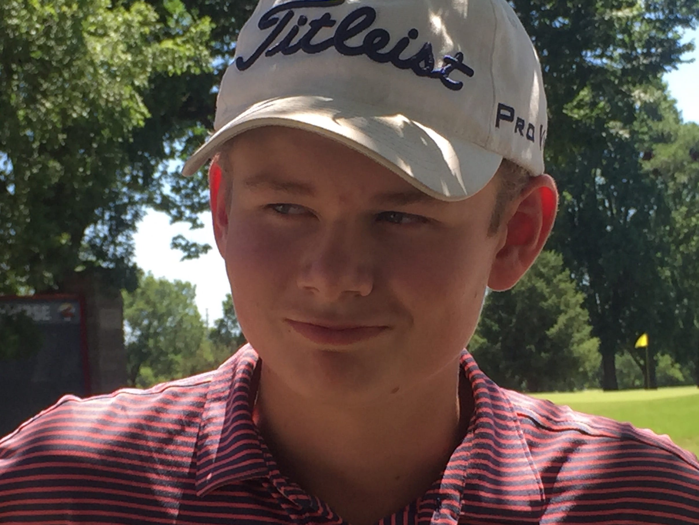 Bryce Lewis defeated defending Schooldays champion Cooper Sears int the match play quarterfinals.