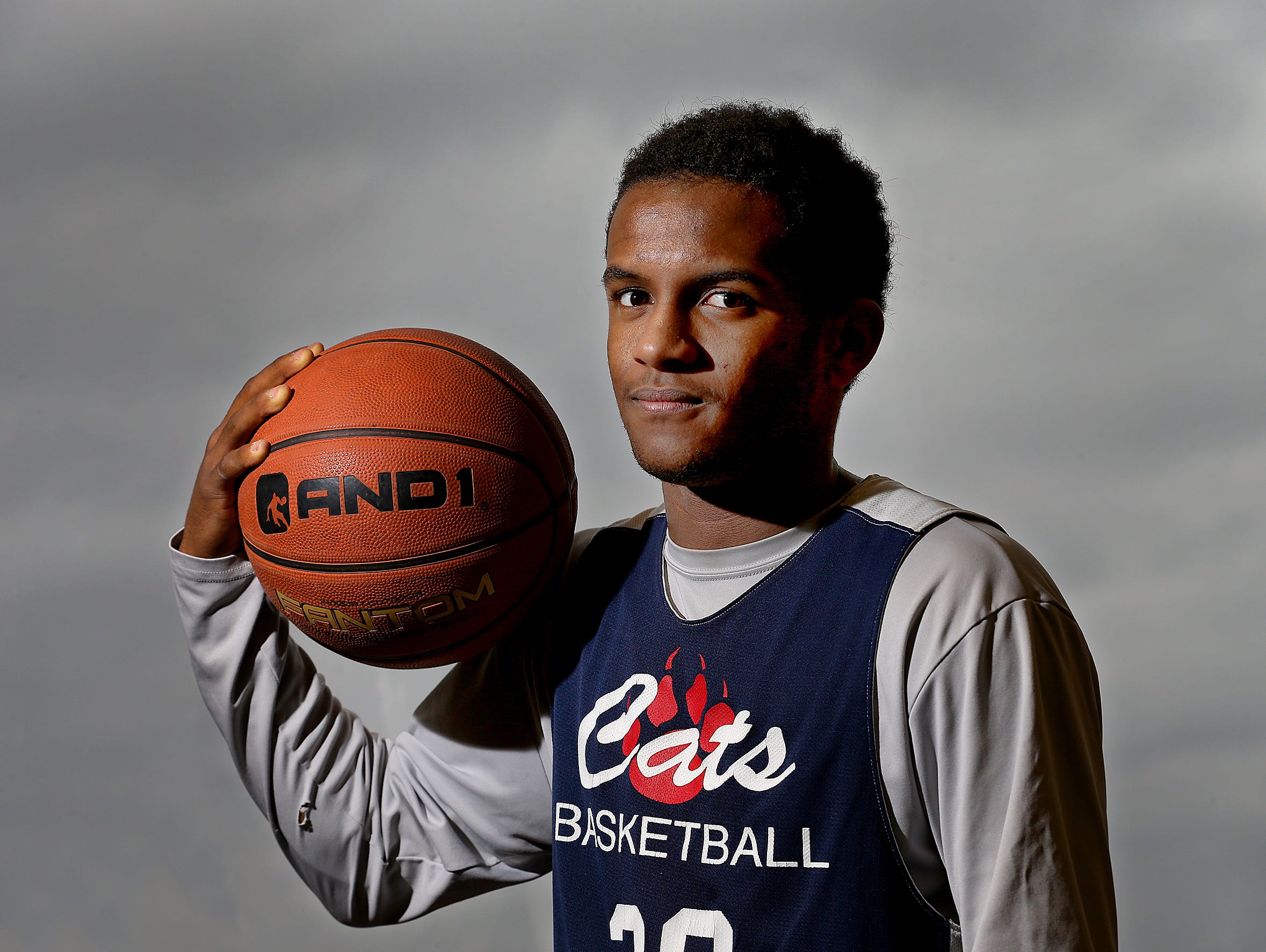 Indianapolis Home School Wildcats freshman, Tayson Parker, at the Gathering Place in Greenwood.