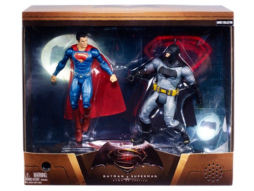 A special movie action-figure two-pack at Comic-Con Batman V Superman Movie Masters Action Figure SDCC 2015 2 Pack