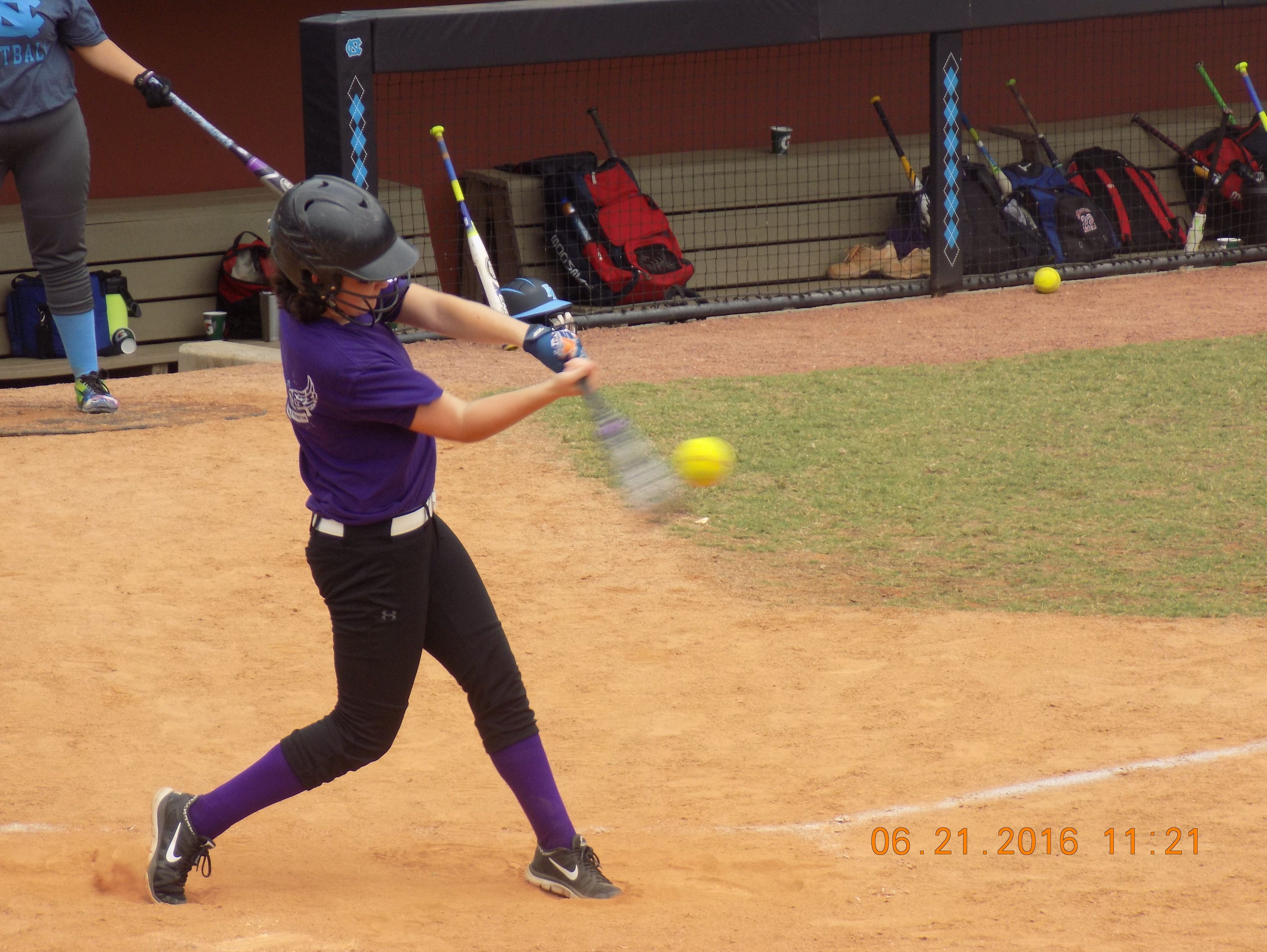 Kyleigh Roland batted .650 for the Reynolds Middle softball team this past season.