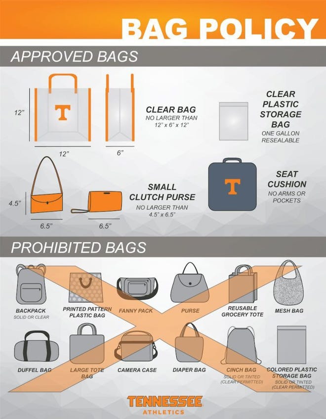 concert clear bag policy