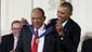 President Barack Obama presents the Presidential Medal