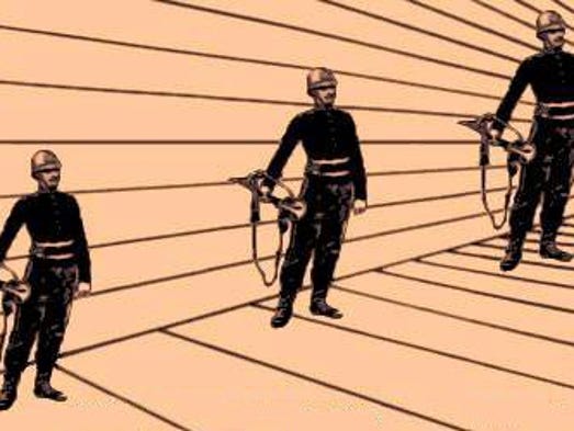 Which figure is the tallest? (They all are exactly