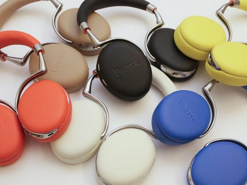 Parrot Zik ($399) headphones hit all the right notes.