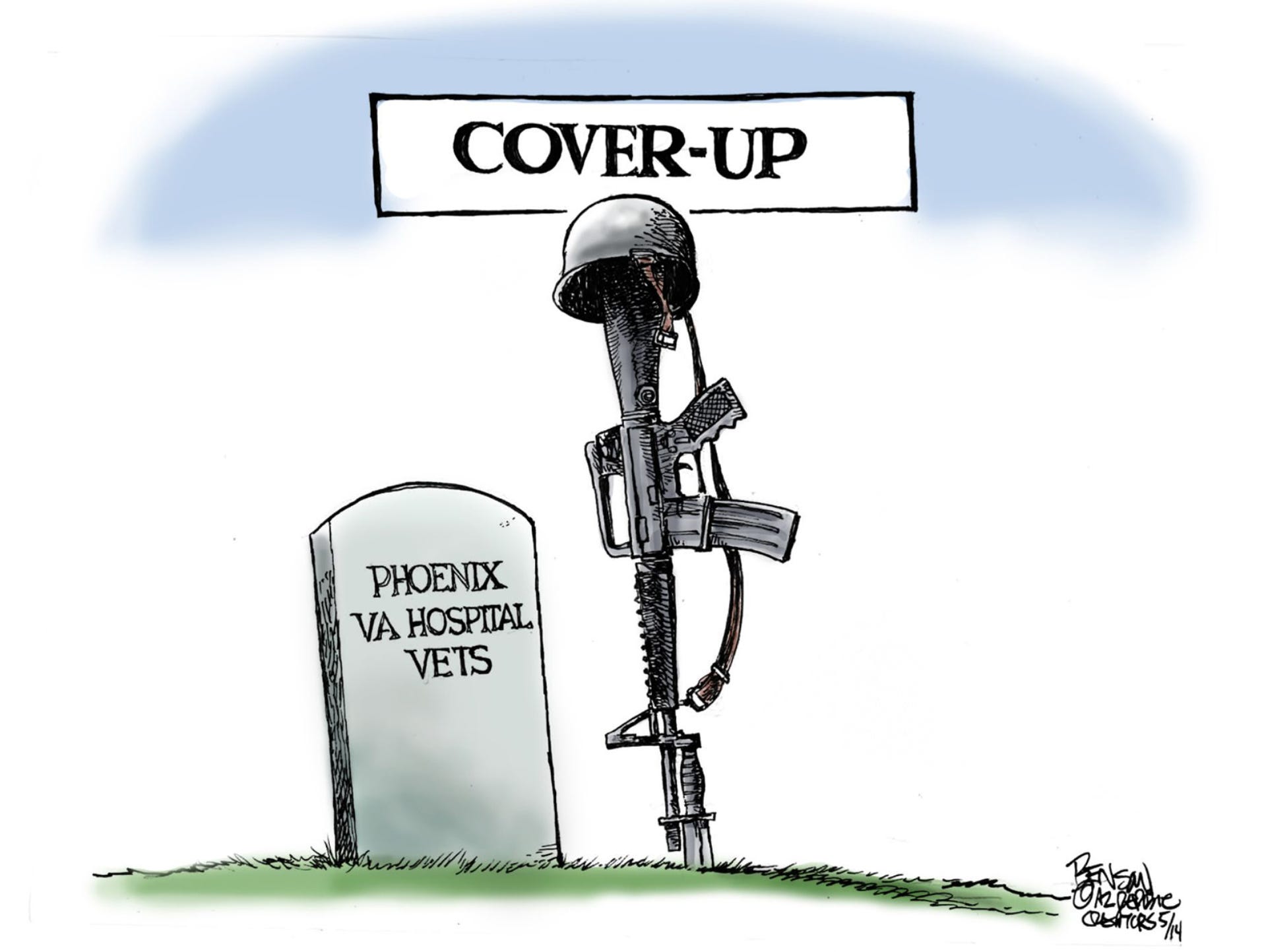 The cartoonist's homepage, azcentral.com/opinions/benson