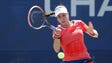 Christina McHale of the United States in action against