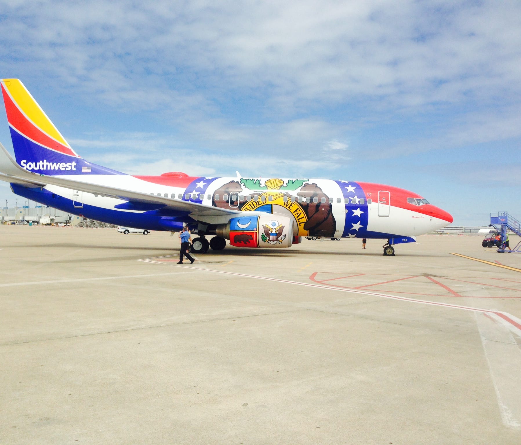 Southwest Airlines unveils Missouri One jet ksdk