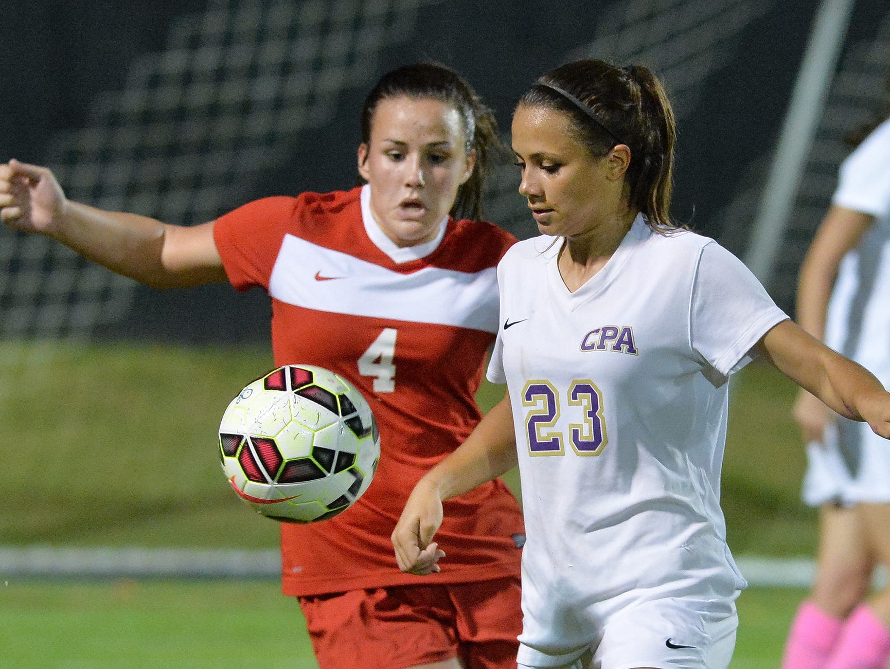 CPA, including Sarah Sievertsen, right, is one of the favorites in Class A-AA.