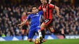Chelsea's Cesc Fabregas makes a tackle on Bournemouth