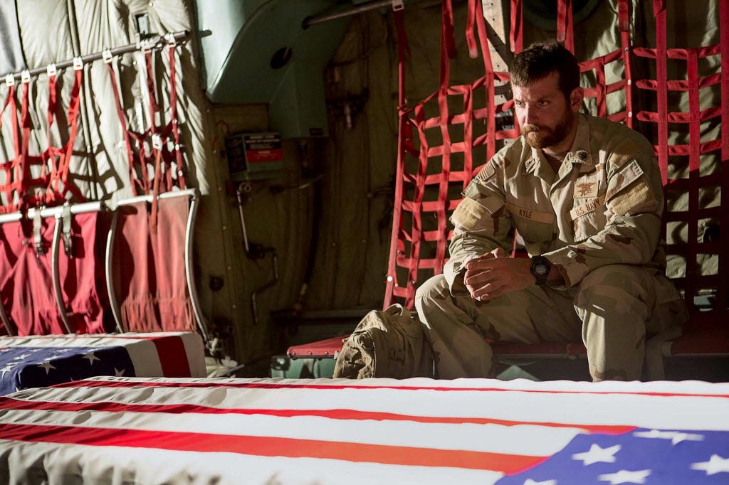 Sneak peek: Bradley Coopers vow to AMERICAN SNIPER