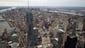 2013:  One World Trade Center towers over lower Manhattan