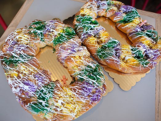 The best king cakes in New Orleans