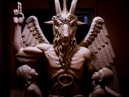 Satan Temple #39 s goat headed statue debuts Saturday