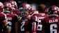 Texas A&amp;M Aggies quarterback Johnny Manziel (2) huddles up before the game against the Rice Owls at Kyle Field.