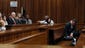 Pistorius takes notes during the fifth day of his trial