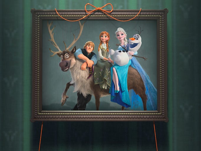 'Frozen Fever' offers an unusual family portrait, including