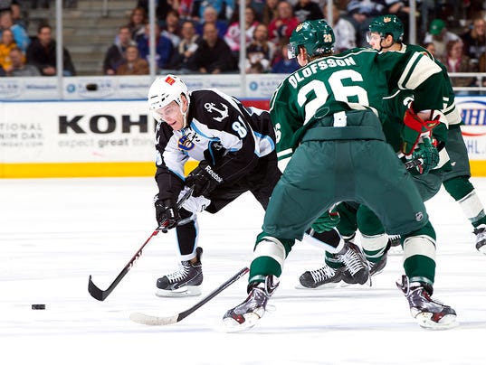 HockeyBuzz.com - Tony Dean - MNWild Prospect Scrimmage at Braemar Arena Observations