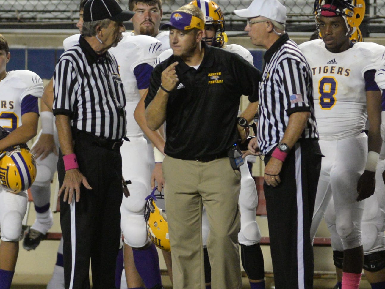 Benton head coach Reynolds Moore and his Tigers defeated Southwood Friday night.
