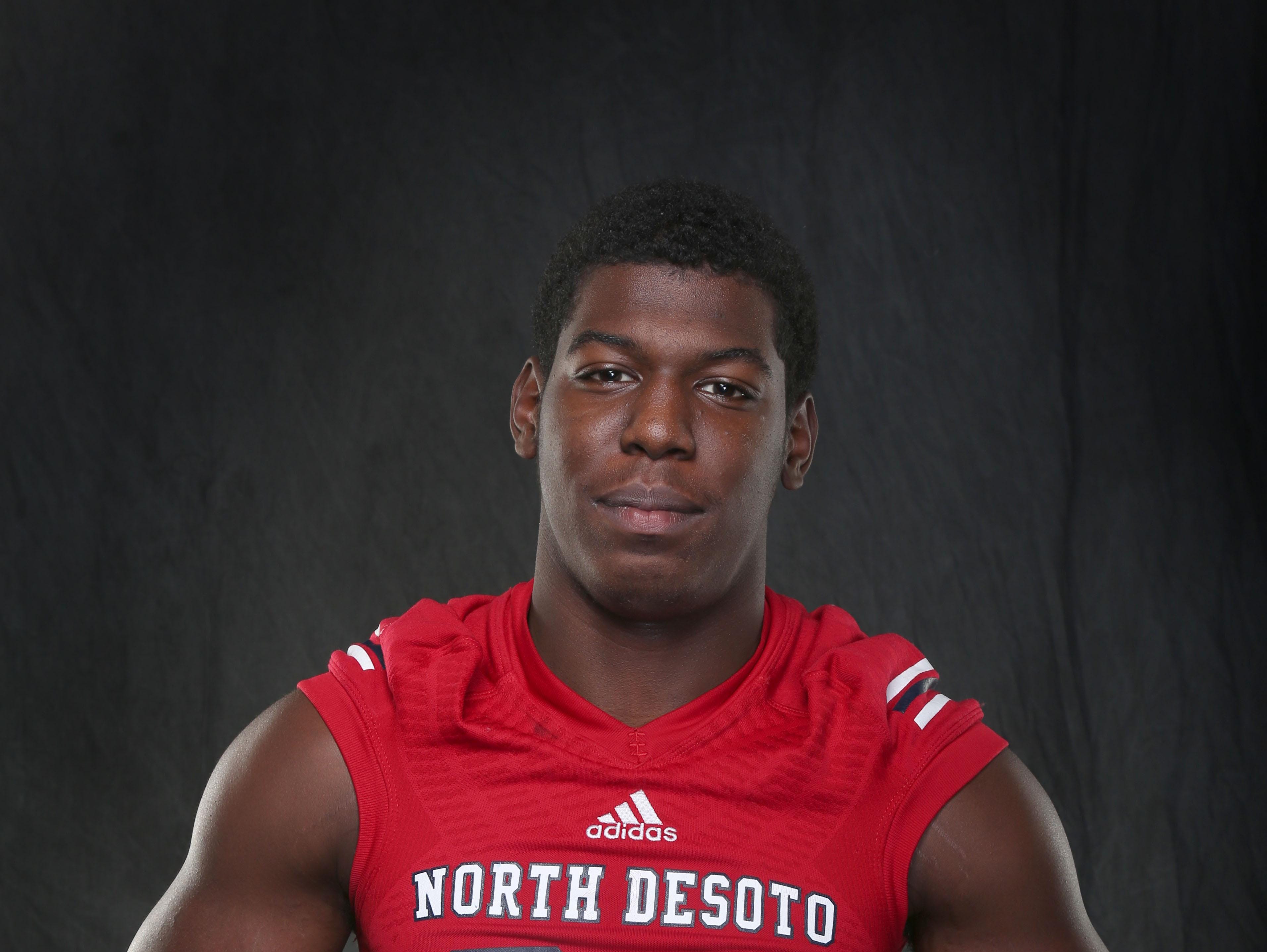 The Times The All-Area offensive player of the year Delmonte Hall of North DeSoto will be on display Friday night at the DeSoto Parish Jamboree.