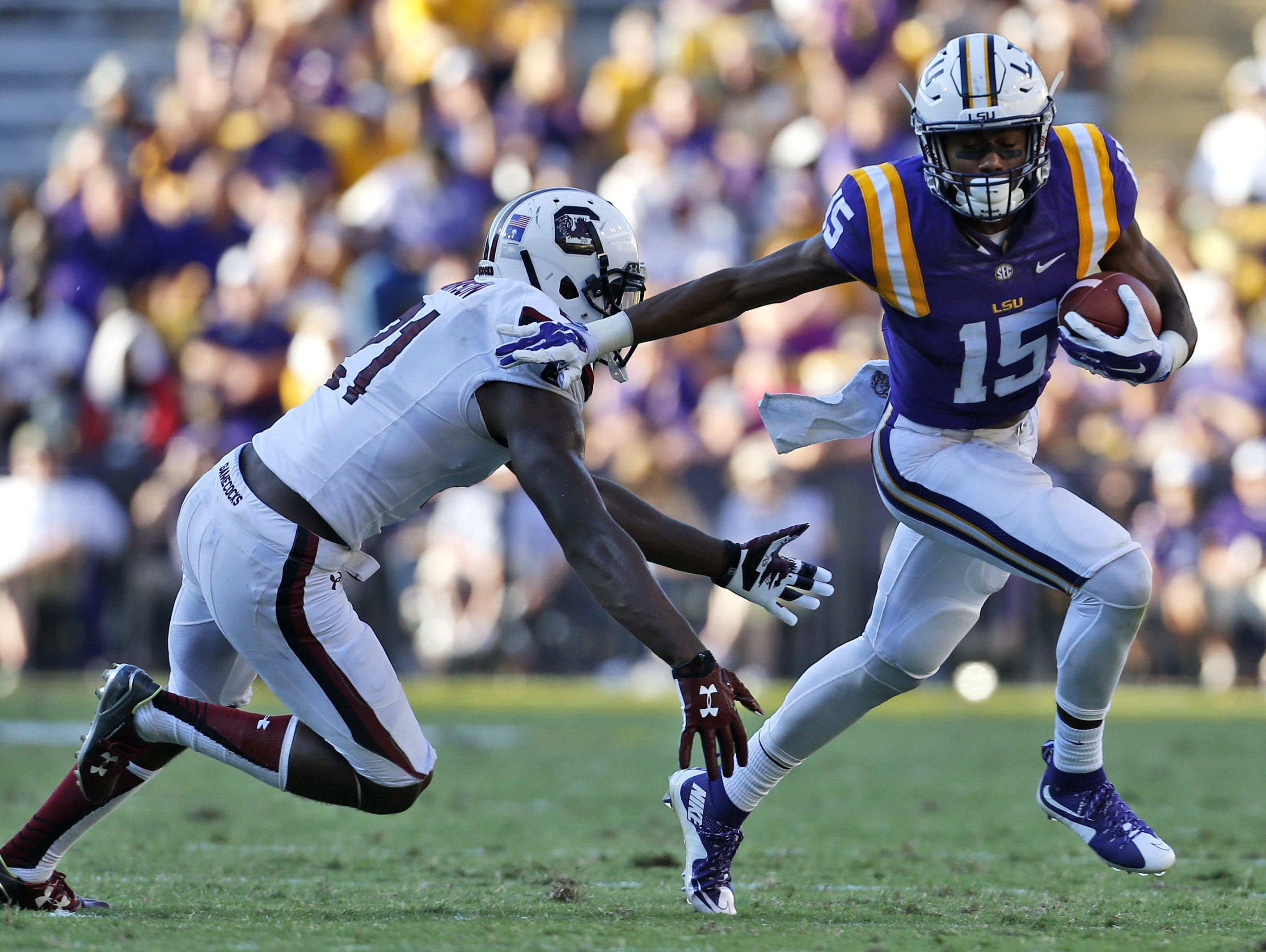 LSU beats South Carolina, 4524, in ‘spring game’ USA TODAY Sports