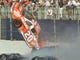 Tony Stewart (20) flies through the air after an accident during the 2001 Daytona 500.  Despite winning three Cup championships and racking up 47 career wins, Stewart has yet to win a Daytona 500.