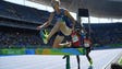Evan Jager of the United States competes during the