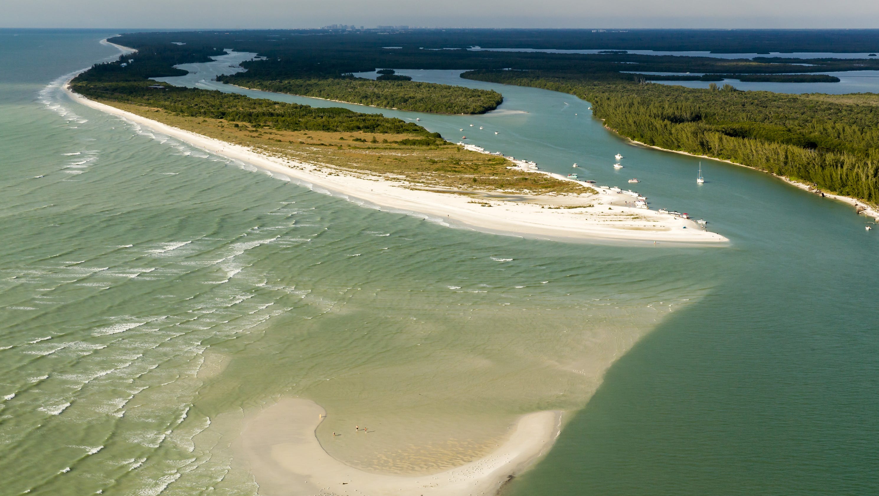 70 acres of beachfront property on Keewaydin Island, Gordon Pointe could be up for sale