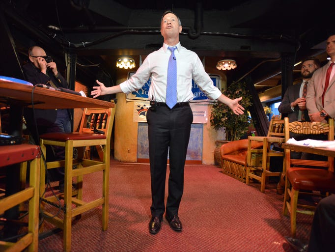 Former Maryland governor Martin O'Malley, believed