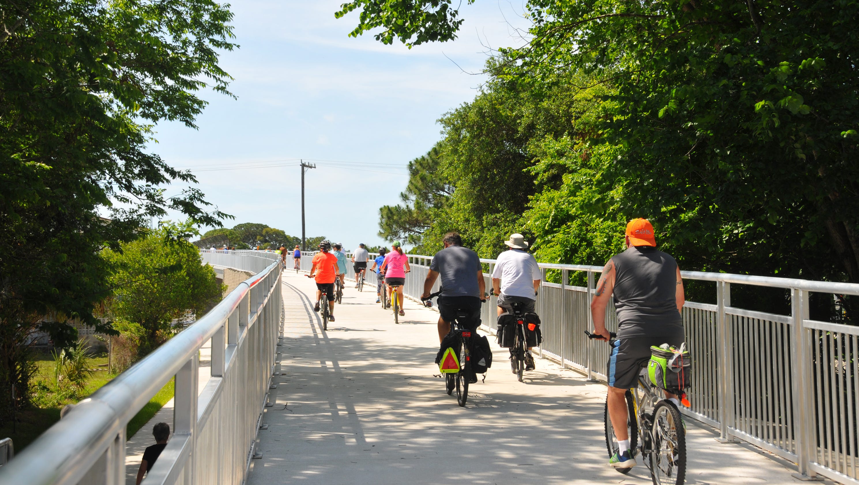 Titusville bike/pedestrian bridge opens