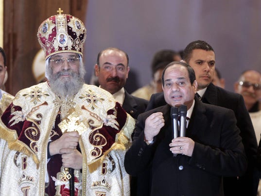 EPA EGYPT RELIGION COPTIC POPE MUSLIMS REL RELIGIOUS INSTITUTIONS EGY