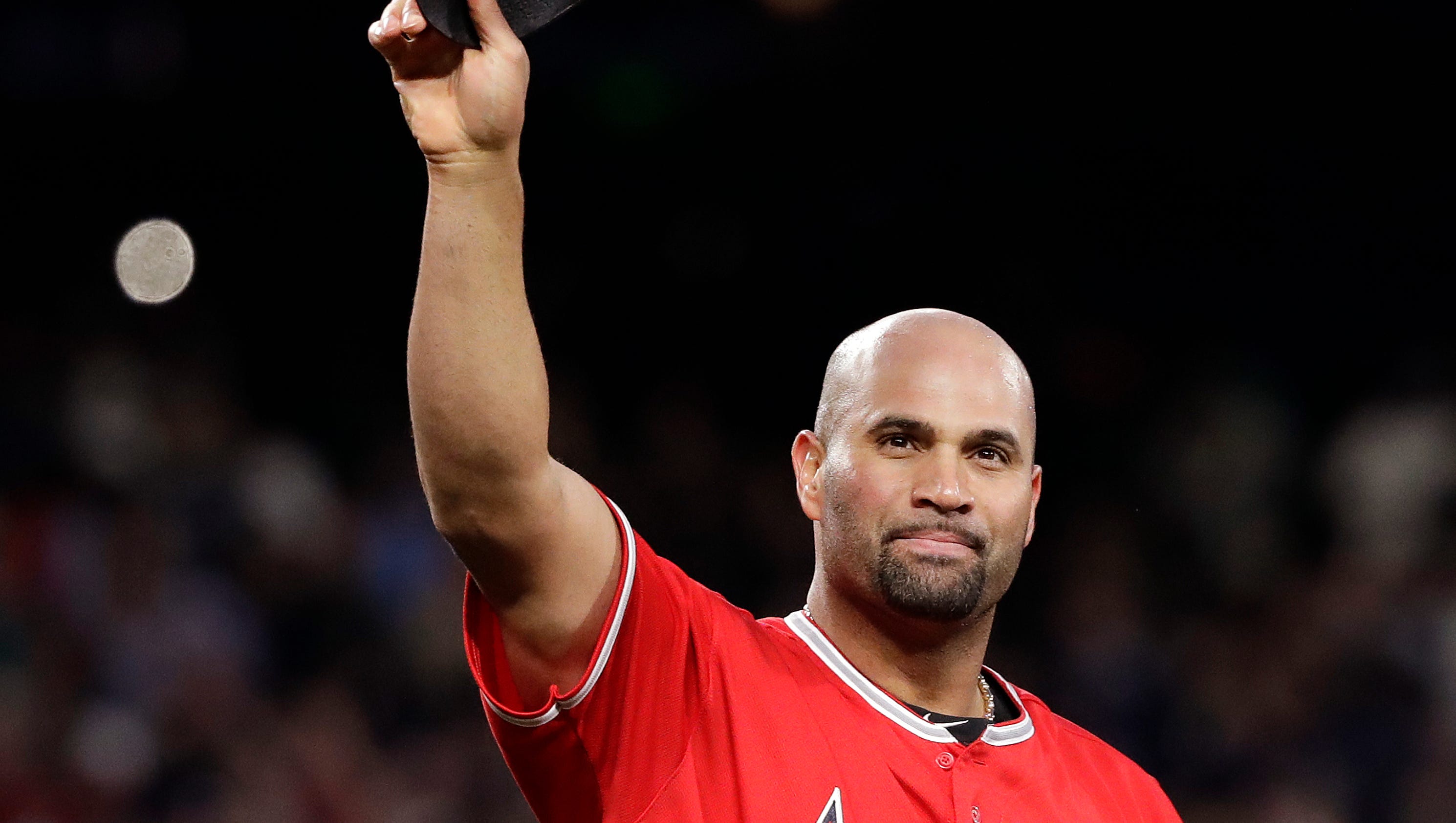 Albert Pujols earns 3,000th hit, joining A-Rod, Hank Aaron, Willie Mays in exclusive club