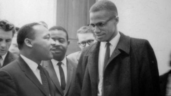 History: MLK and Malcolm X meet