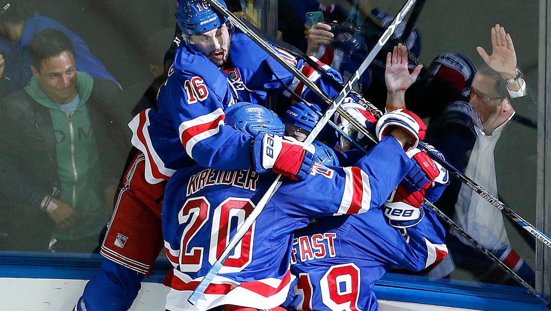 Rangers defeat Capitals in overtime to reach Eastern Conference finals