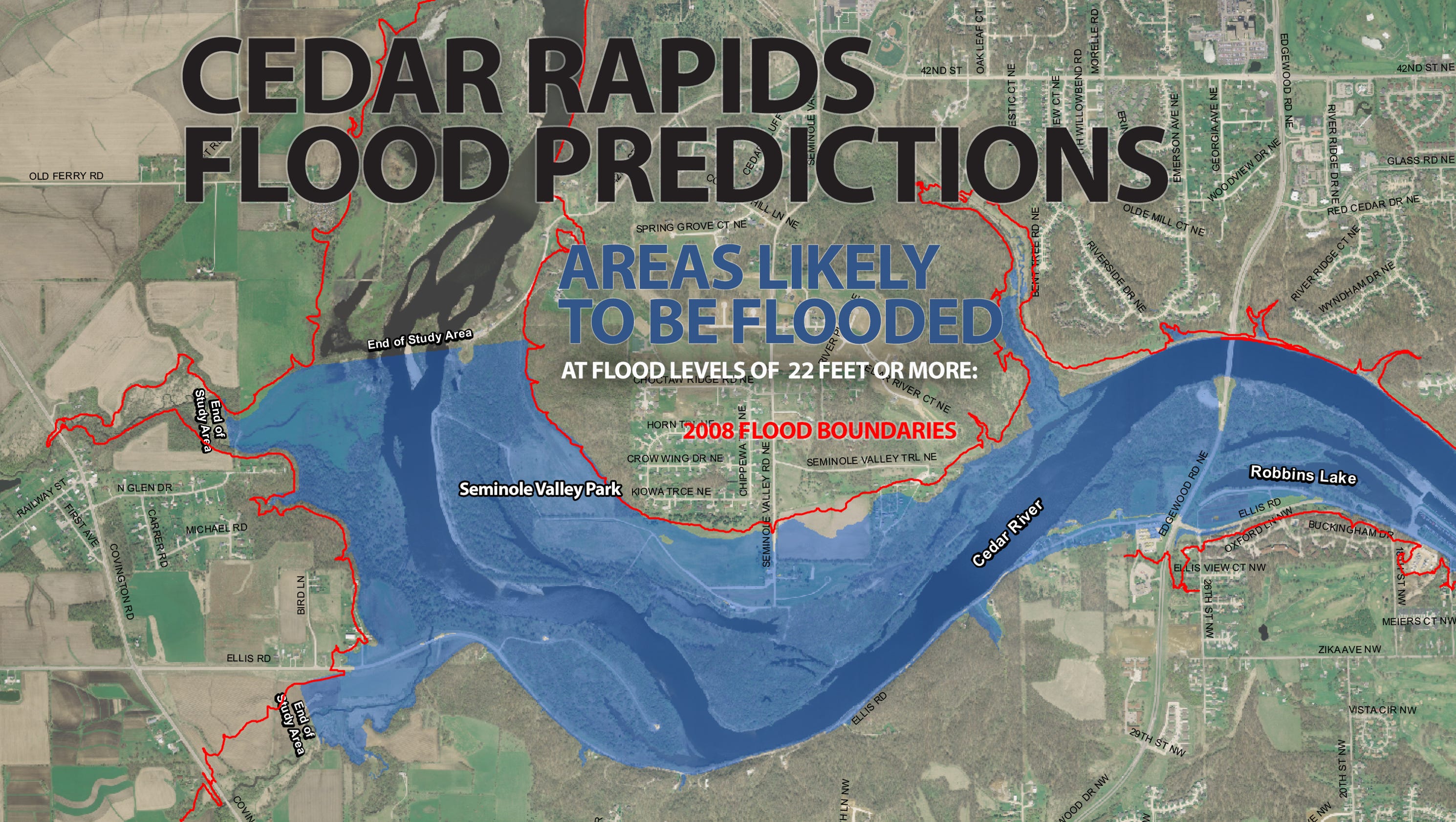 Updated Maps What Areas Of Cedar Rapids Might Flood