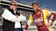 Clint Bowyer, right, drove for owner Richard Childress, left, in NASCAR's three top series from 2004 through 2011.