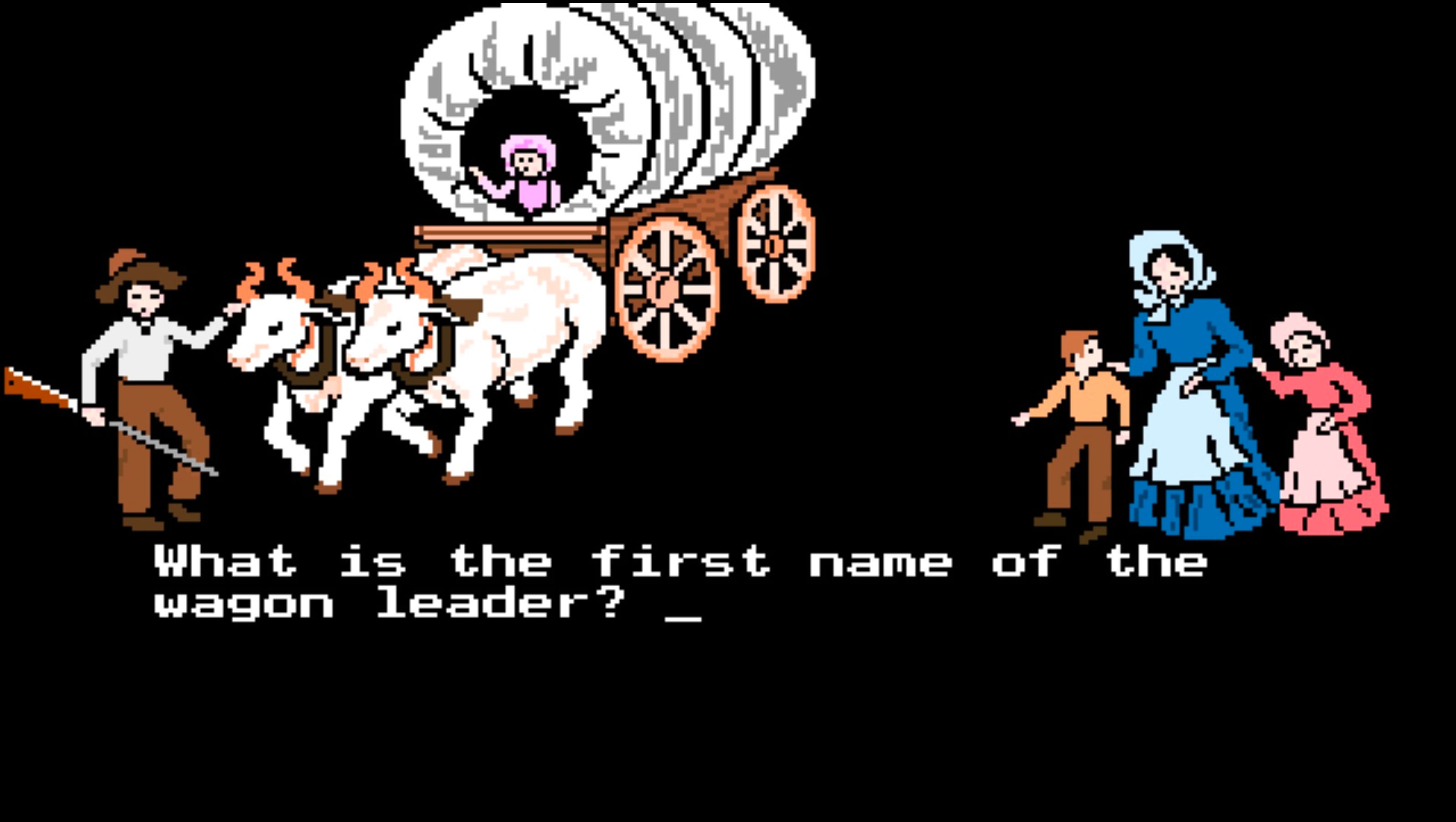 Play classic game The Oregon Trail for free on your browser
