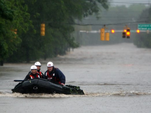 Metro Fire Department Special Operations keeps an eye