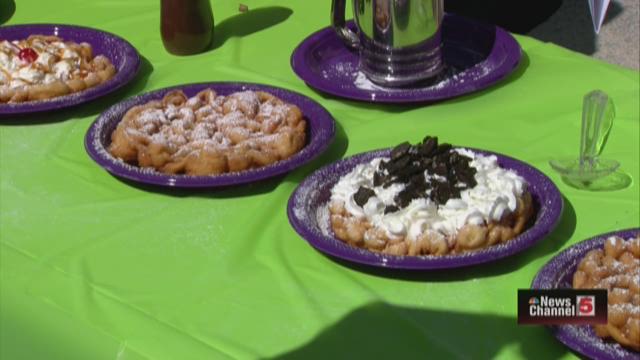 National Funnel Cake Day at Six Flags