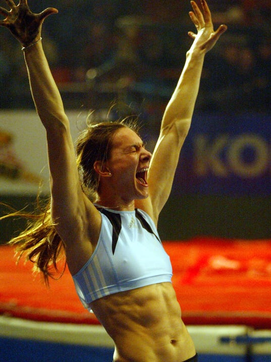 Russian Woman Pole Vaulter 42