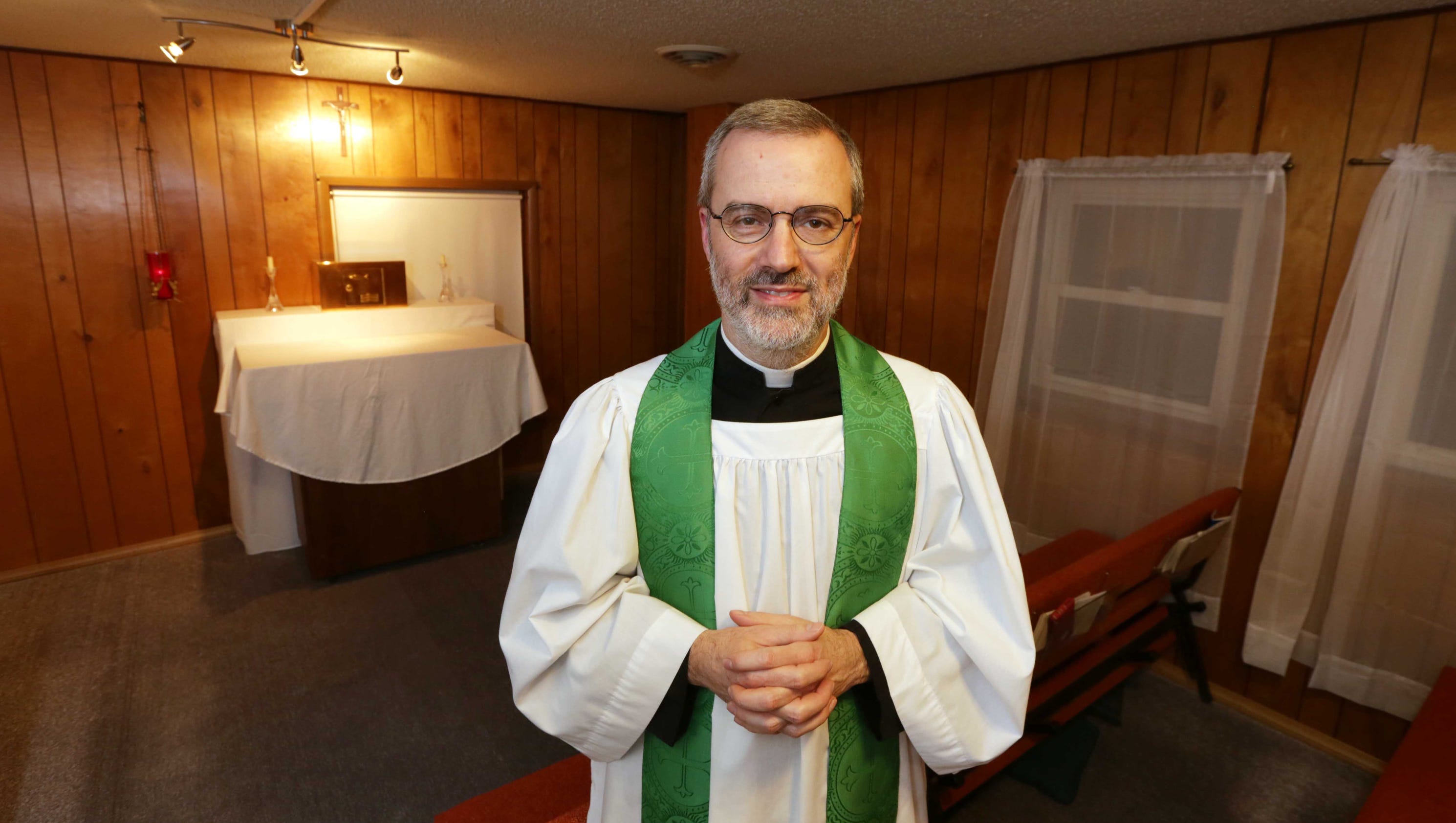 Priest's journey 'home' to Catholicism