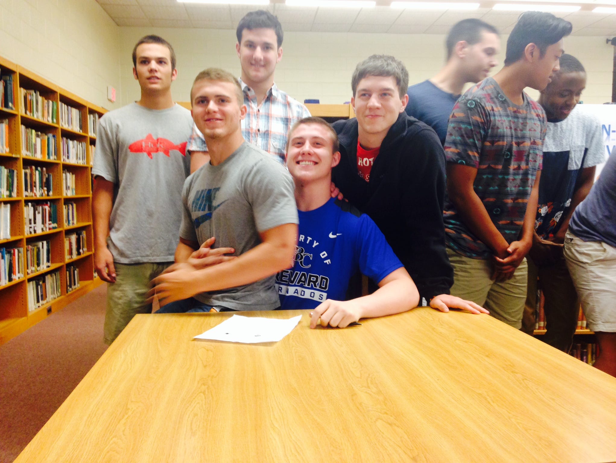 West Henderson senior Tanner Bullock has signed to play football for Brevard College.